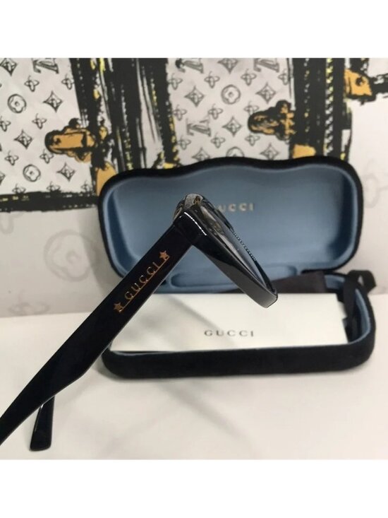 Luxury New Authentic Gucci GG1172S 001 Cat-Eye Sunglasses main image 6